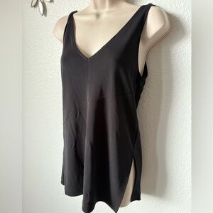 DKNY black sleeveless top